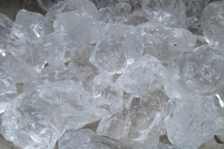Deko-Eis, Crushed-Ice, verschiedene Körnungen